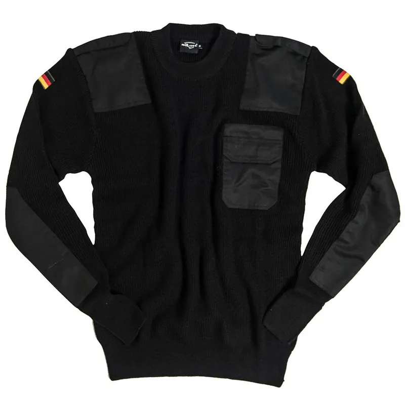 Bundeswehr Pullover nach TL schwarz Aktuell