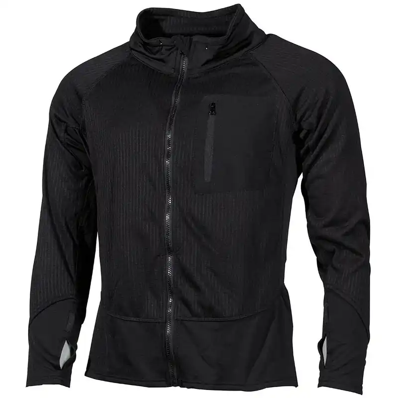 US Unterziehjacke Tactical schwarz Neue Ware