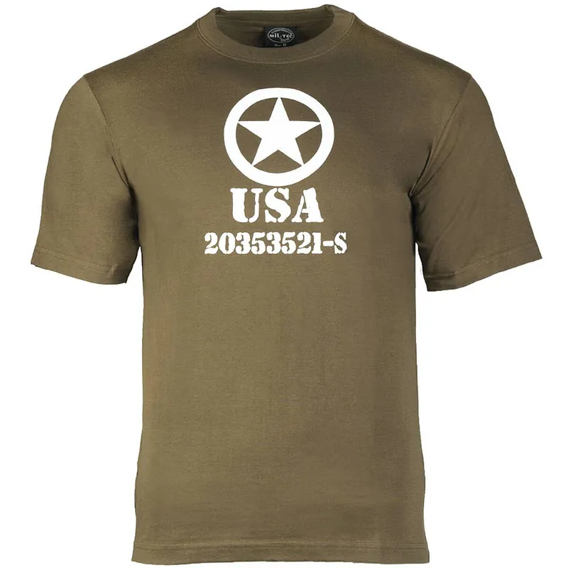 Letzte Chance T-Shirt ALLIED STAR oliv
