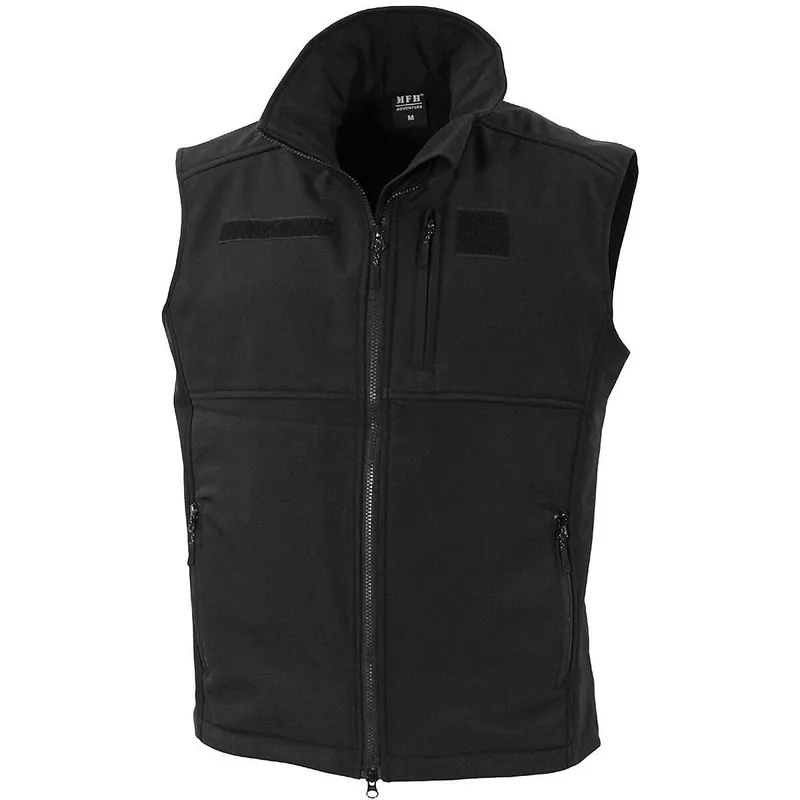 Sonderaktion Softshell Weste Allround schwarz