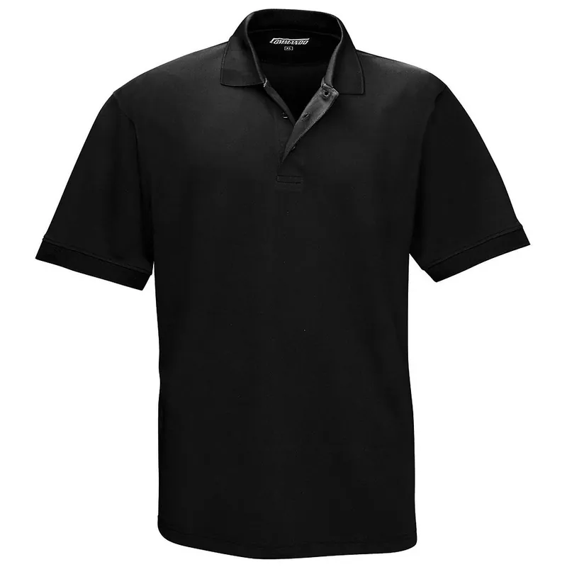 Tactical Poloshirt Quickdry schwarz Schnäppchen