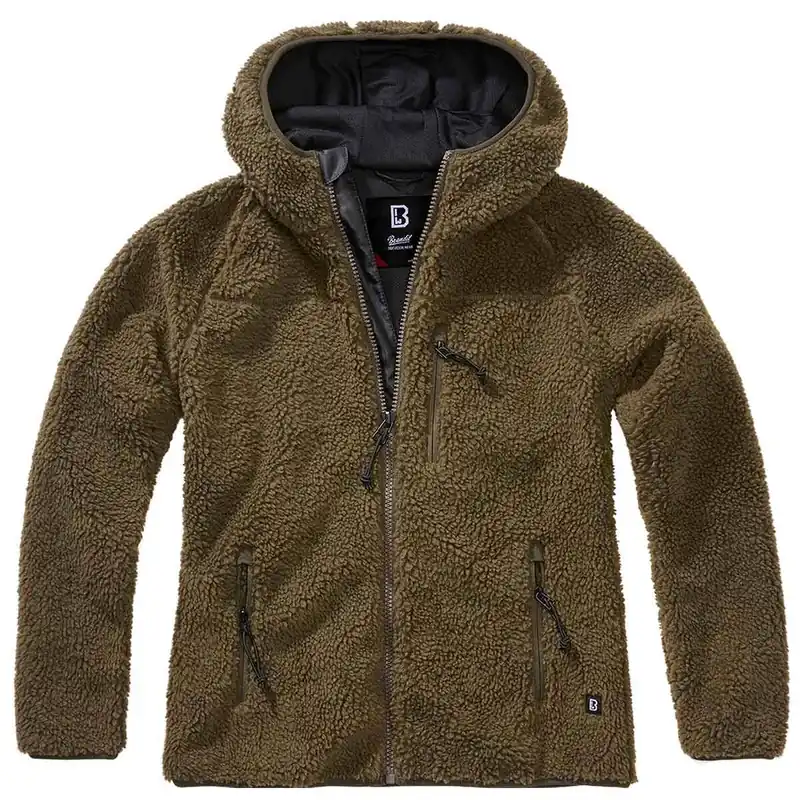 Neu Im Sortiment Ladies Teddyfleece Jacke oliv