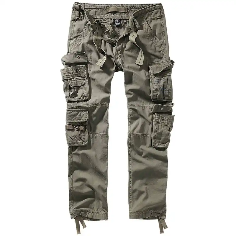 Neu Im Sortiment Brandit Pure Slim Fit Trousers oliv