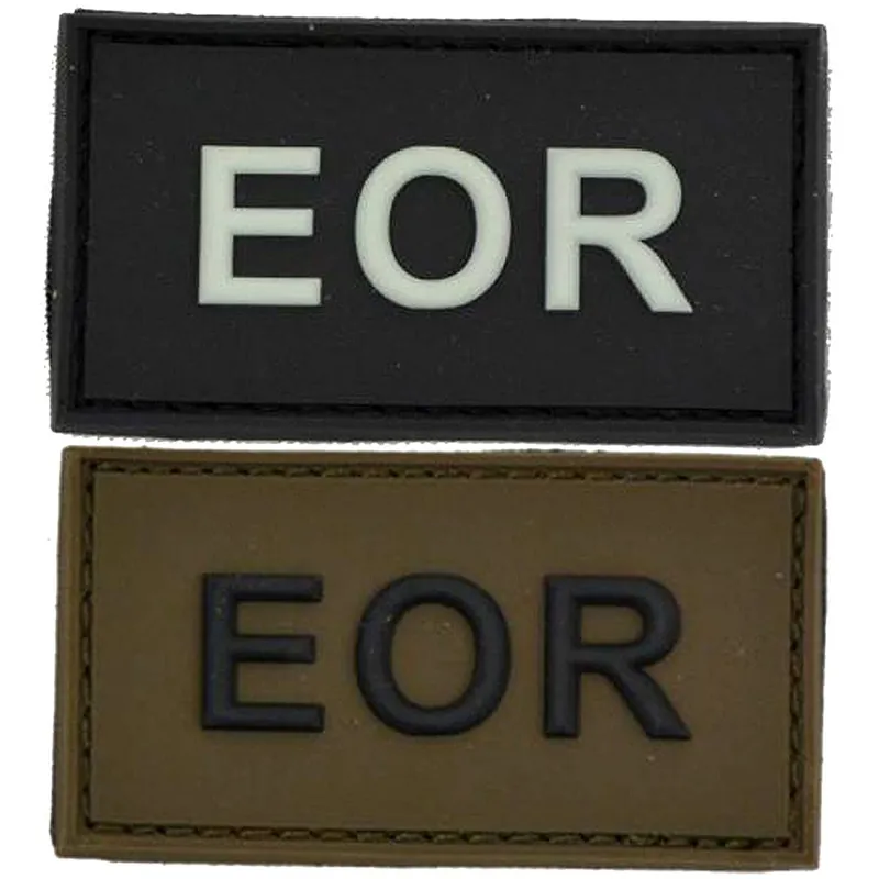 Patch 3D EOR versch. Farben Sonderangebot