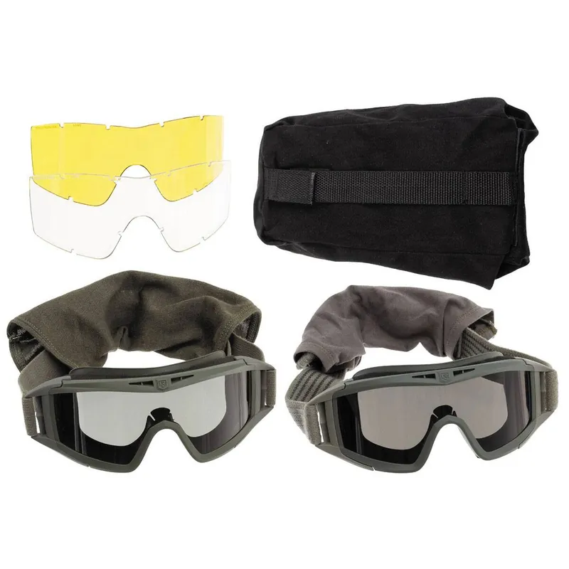 Ausverkauf Schutzbrille Revision mit Ersatzgläsern neuwertig