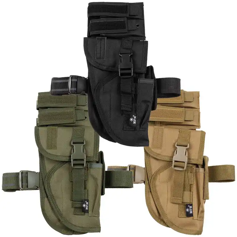 Pistolenbeinholster Tactical rechts versch. Farben Preiswert