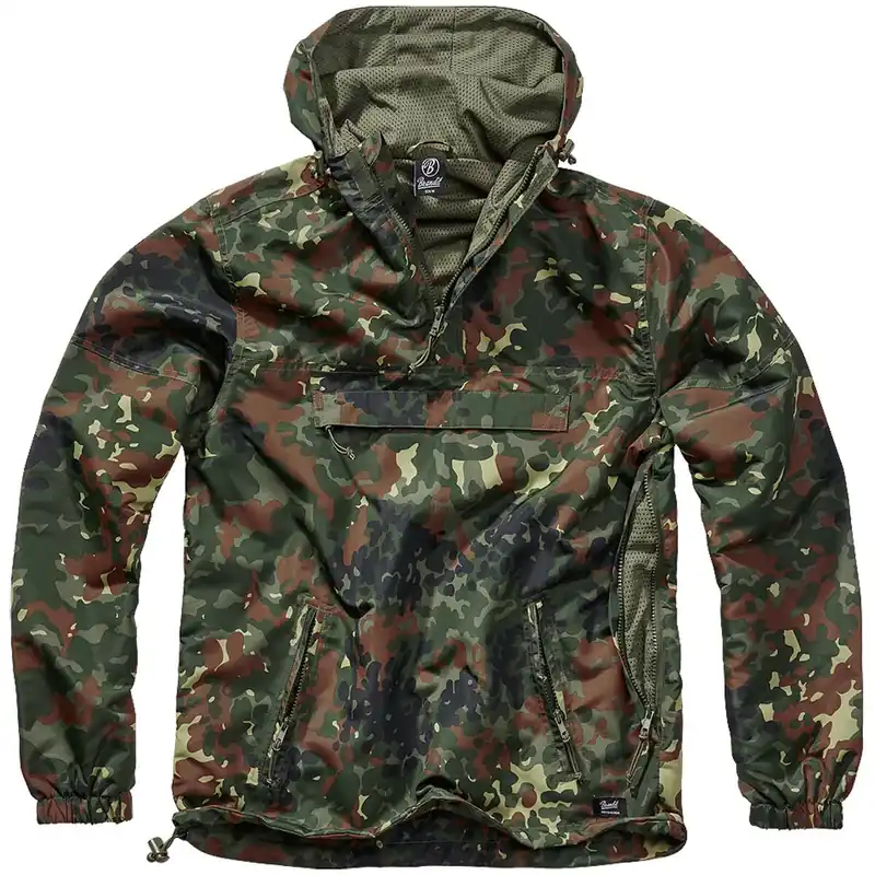 Sichere Zahlung Brandit Sommer Windbreaker flecktarn