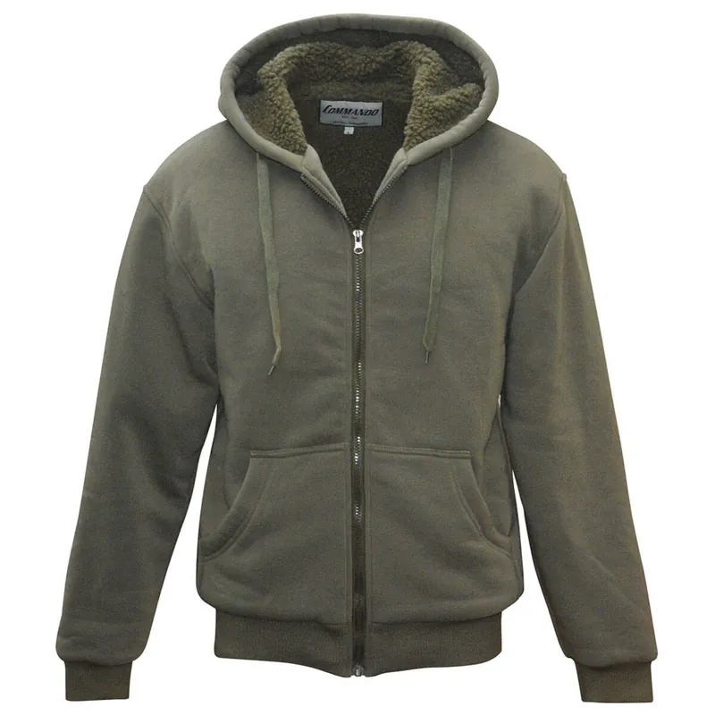 Billig Sherpa Jacke ARCTIC oliv/oliv