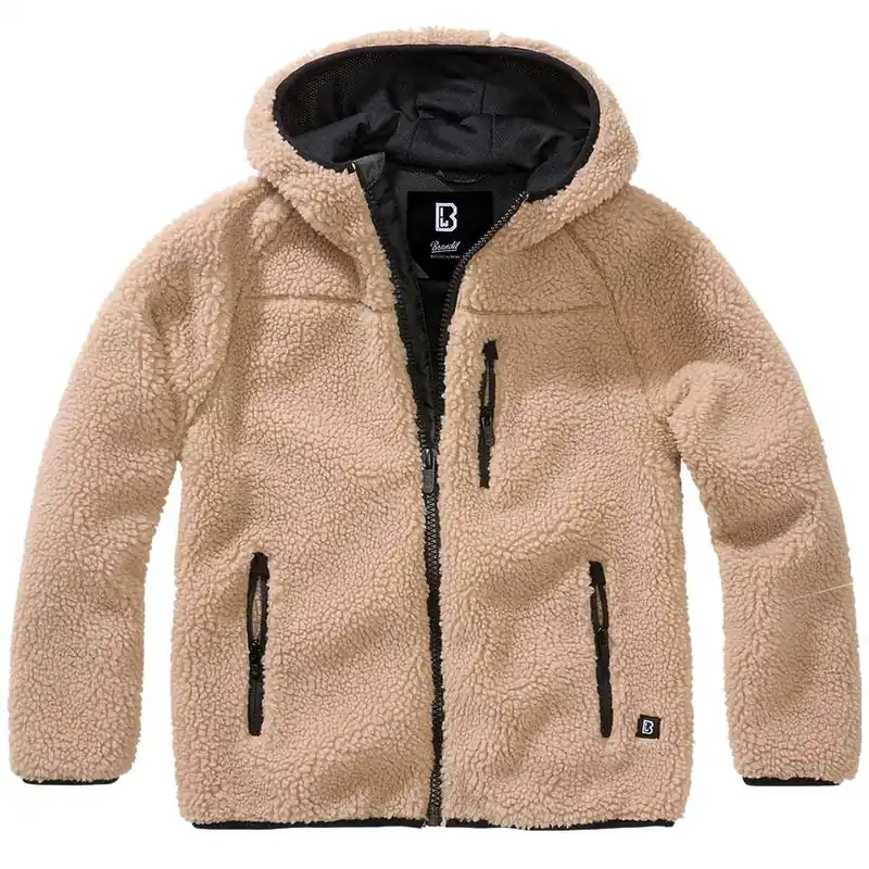 Jetzt Bestellen Kinder Teddyfleece Jacke beige