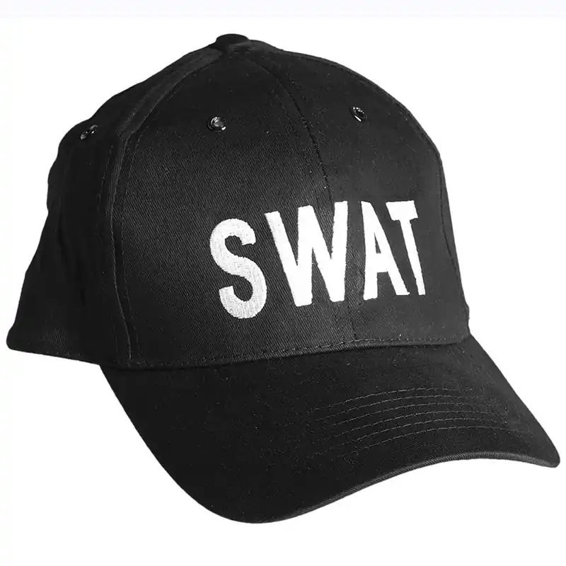 Sichere Zahlung Basecap SWAT schwarz