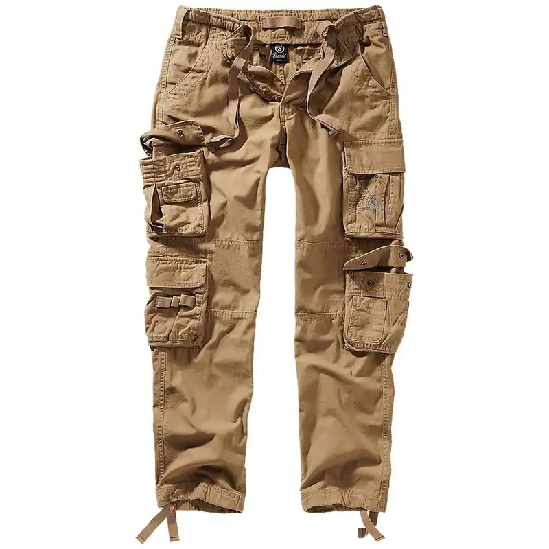 Brandit Pure Slim Fit Trousers beige Markenprodukt