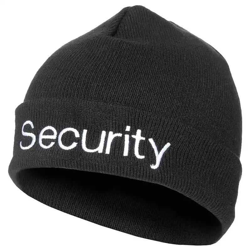 Direktkauf Rollmütze bestickt mit SECURITY