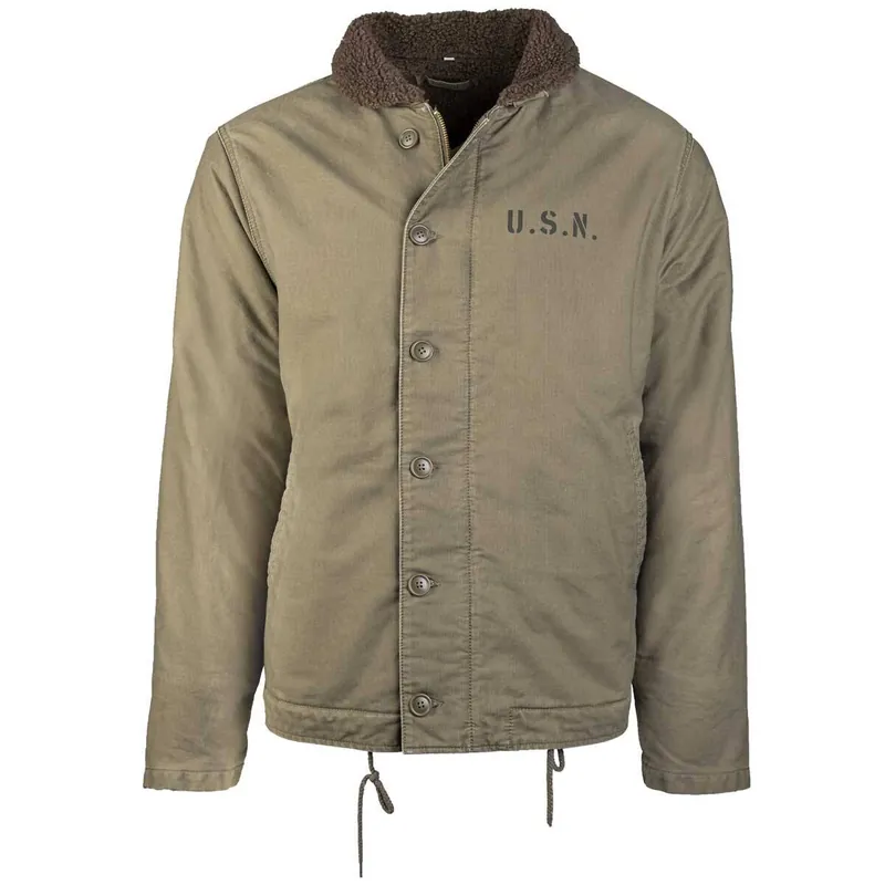 US Navy Deck Jacket N-1 oliv Sonderaktion