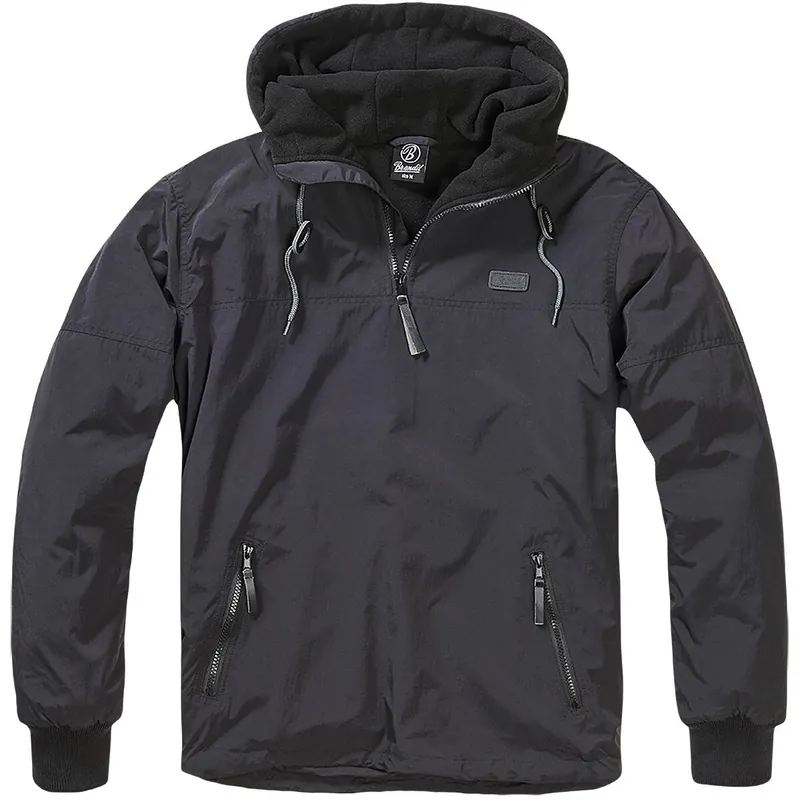 Geprüft Brandit Windbreaker LUKE schwarz