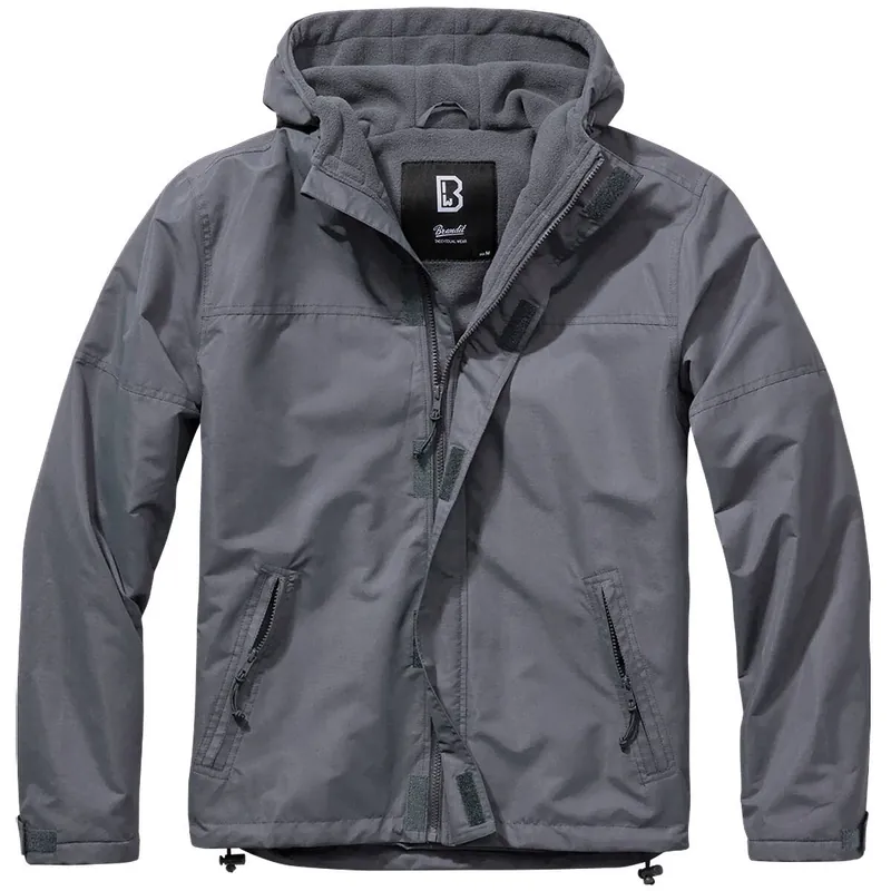 Brandit Windbreaker Frontzip anthrazit Direkt Vom Hersteller