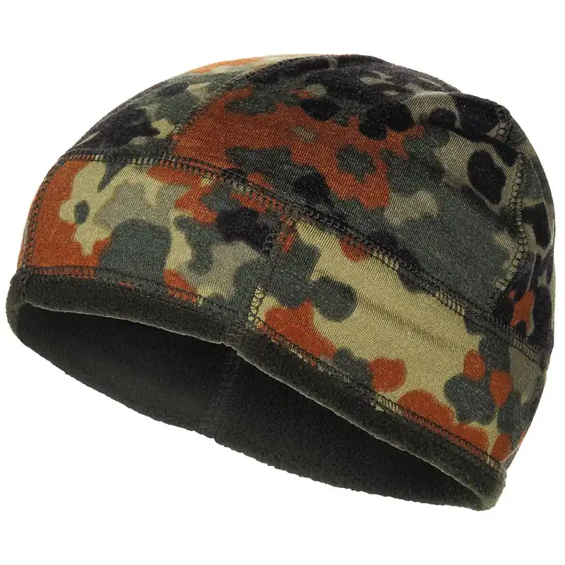 Preisreduziert BW Mütze Fleece flecktarn