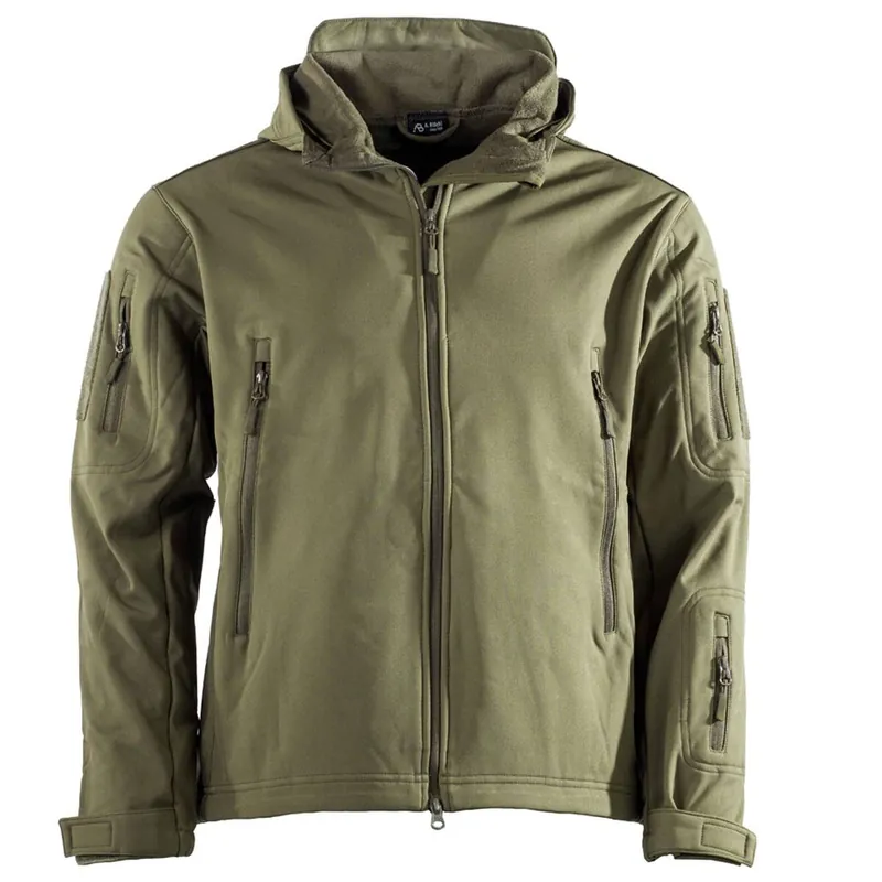 Softshelljacke Delta oliv Highlight