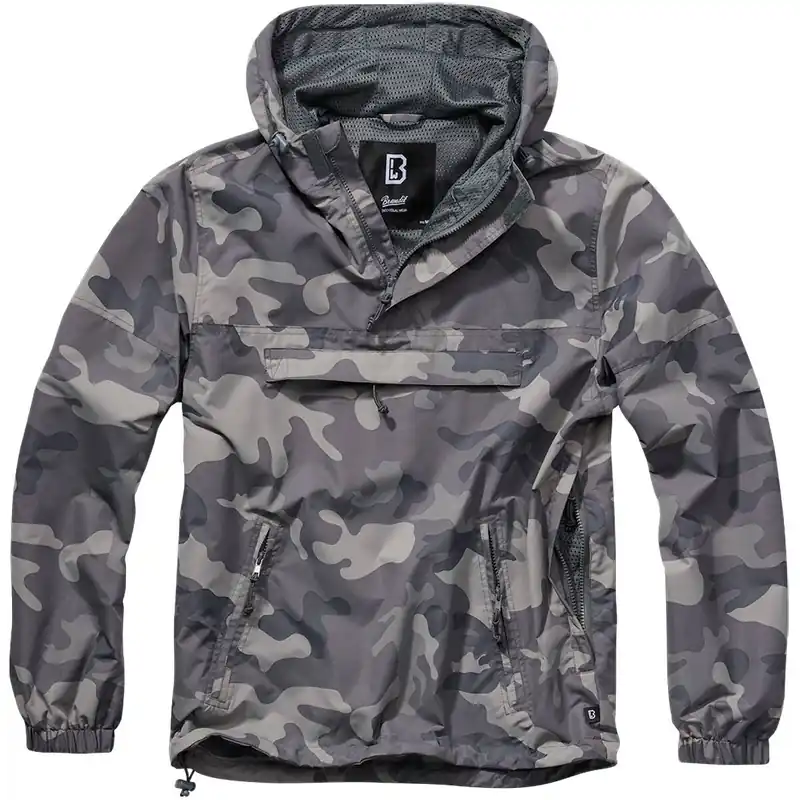 Brandit Sommer Windbreaker grey camo Echt