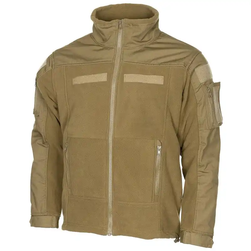 Günstig Fleece-Jacke COMBAT coyote