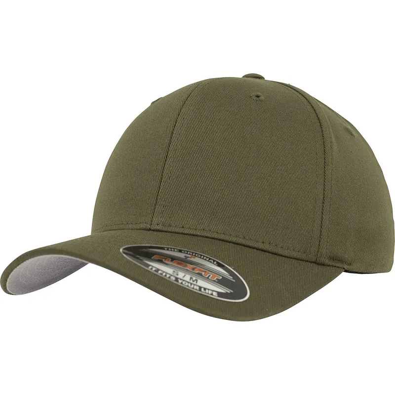 Direktkauf Flexfit Wooly Combed Cap oliv