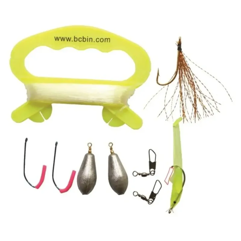 Schneller Versand BCB Survival Angelset gelb