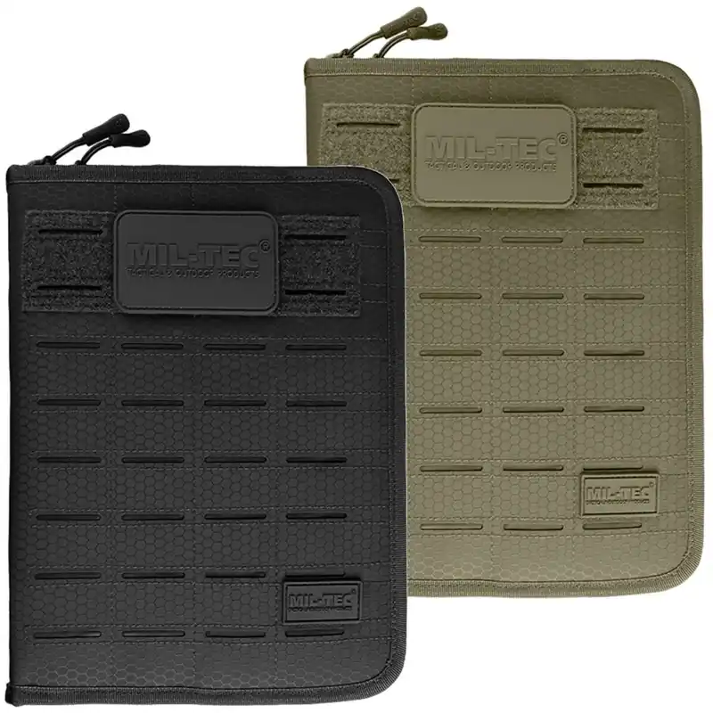 Neu Tactical Notebook Hextac large versch. Farben