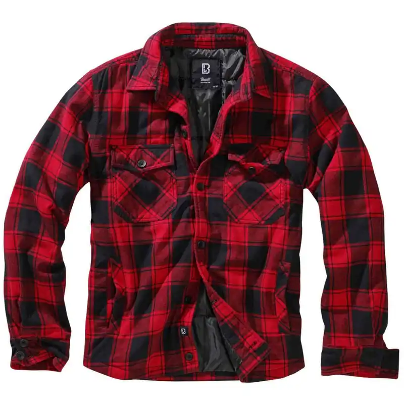 Lumberjacket schwarz-rot Neu Im Sortiment