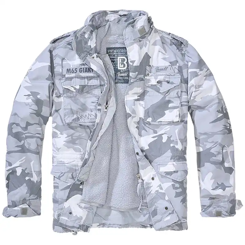 Preis Gesenkt Brandit M65 Giant Jacke blizzard camo