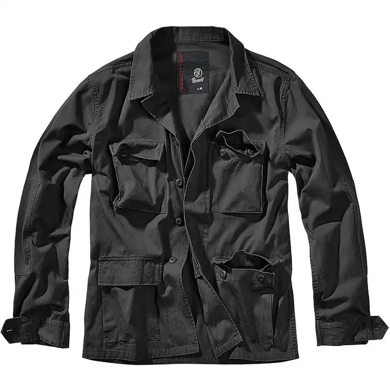 Wochenendangebot Brandit BDU Feldjacke Twill schwarz