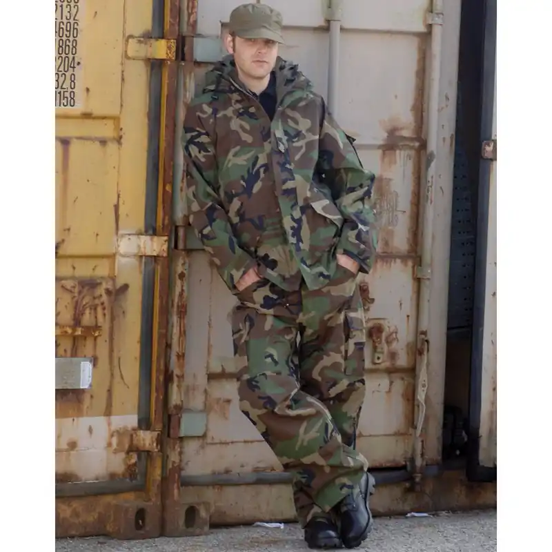 Nur Heute US Nässeschutzjacke Trilaminat woodland