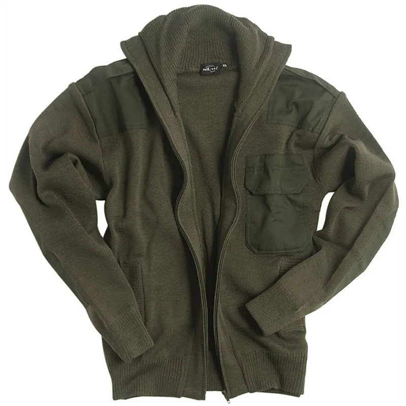 Strickjacke MIL-TEC oliv Meistverkauft