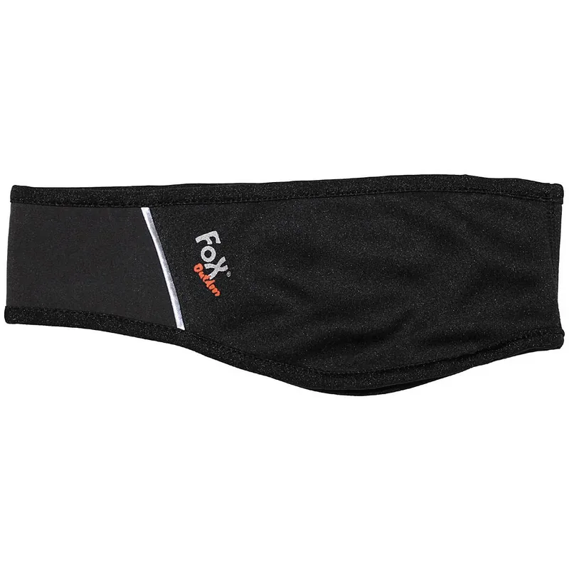 Letzte Chance Softshell Stirnband schwarz