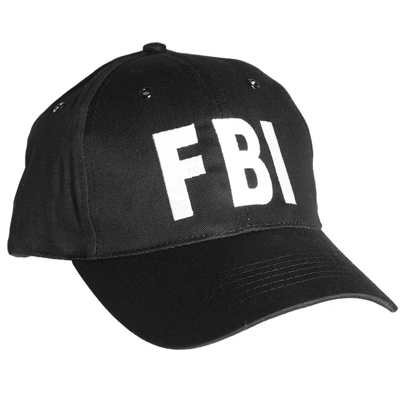 Basecap FBI schwarz Neue Ware