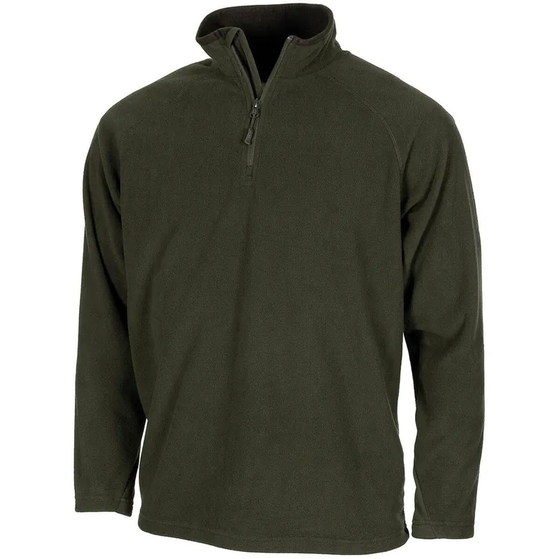 Mega-Angebot Microfleece Troyer oliv