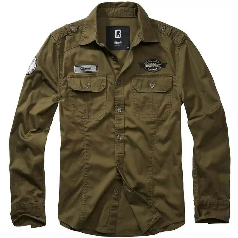 Preis Gesenkt Luis Vintageshirt oliv