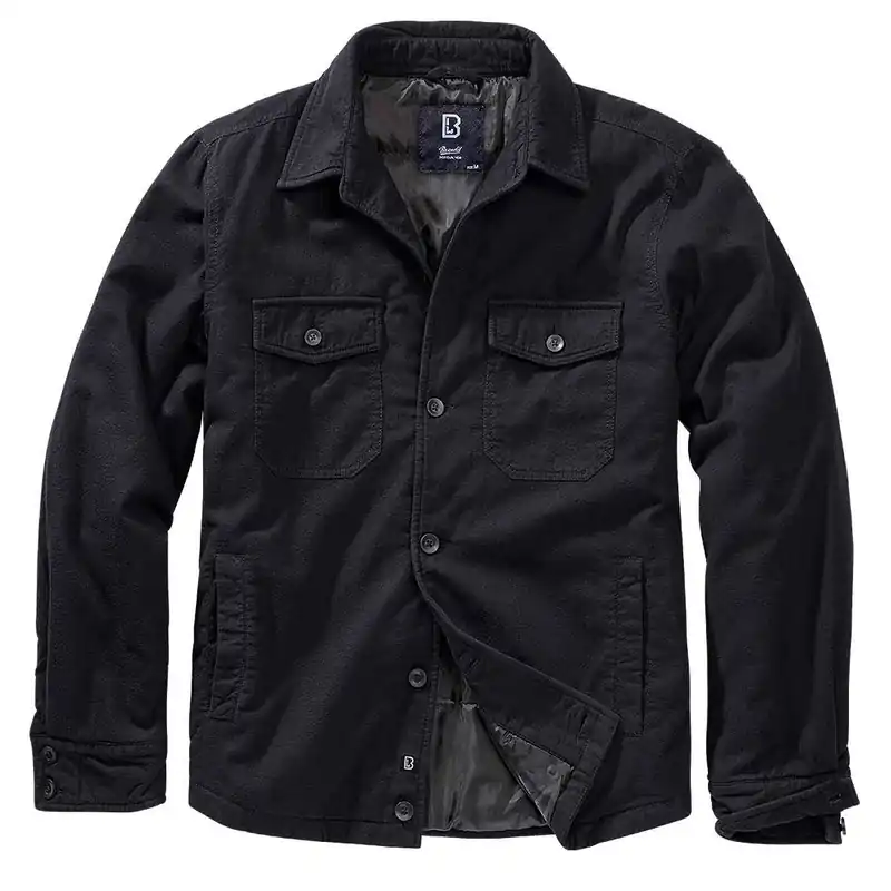 Versand Am Gleichen Tag Lumberjacket schwarz