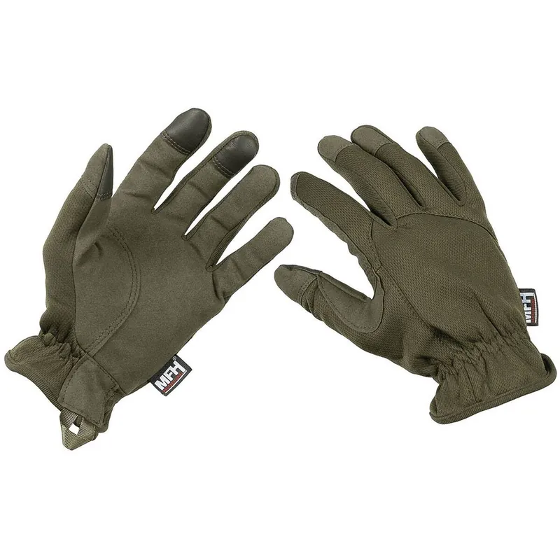 Versand Am Gleichen Tag Fingerhandschuhe Lightweight oliv