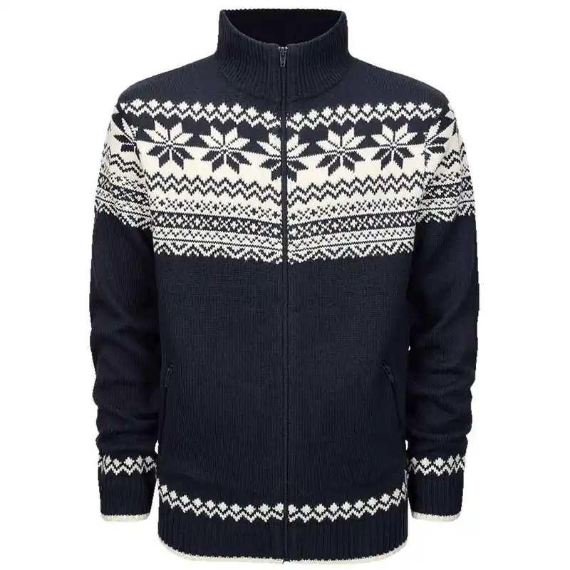 Norweger Strickjacke navy Sofort Bestellen
