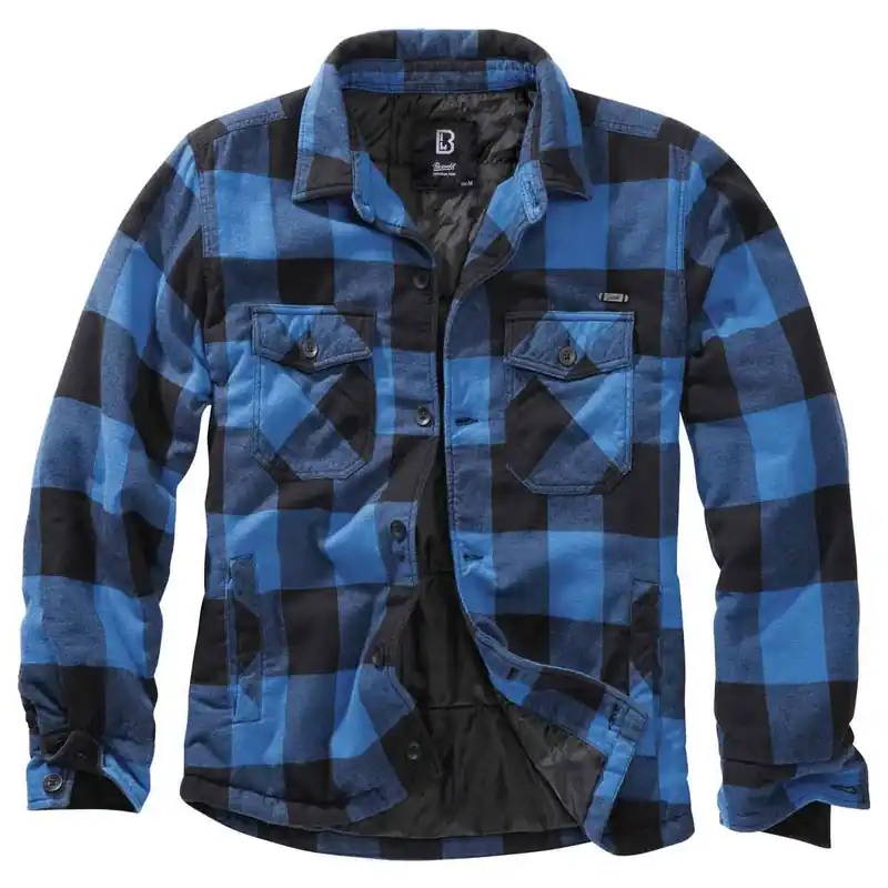 Lumberjacket schwarz-blau Mega-Angebot