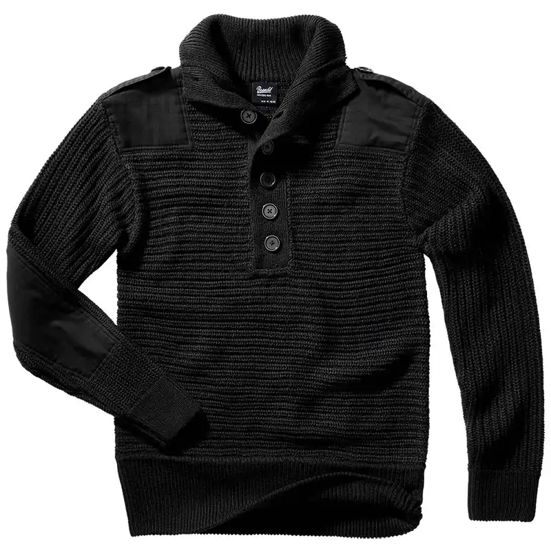 Preis Gesenkt Brandit Pullover Alpin schwarz
