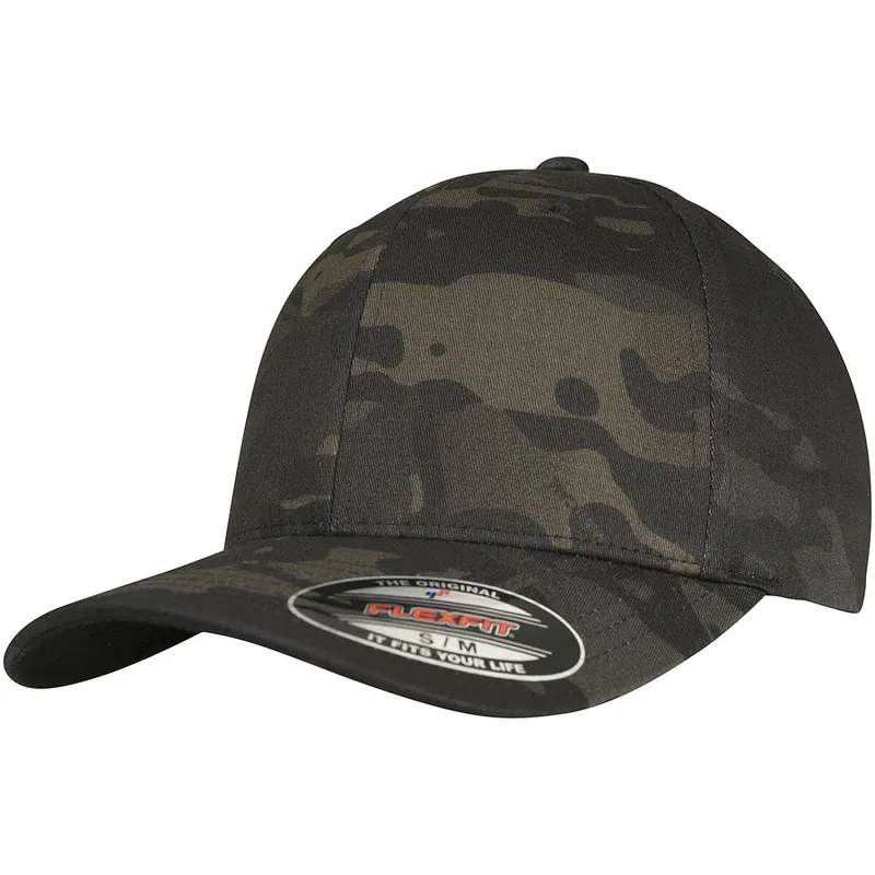 Flexfit Cap black multicam Geprüft