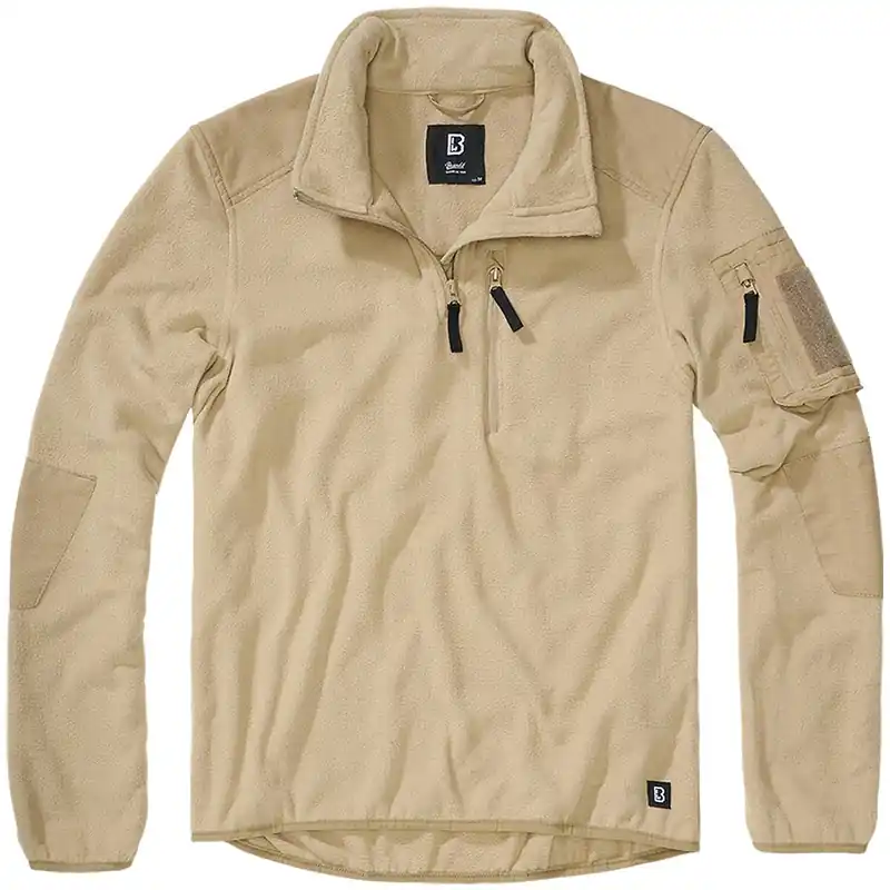 Brandit Fleece Troyer Ripstop camel Preisknaller