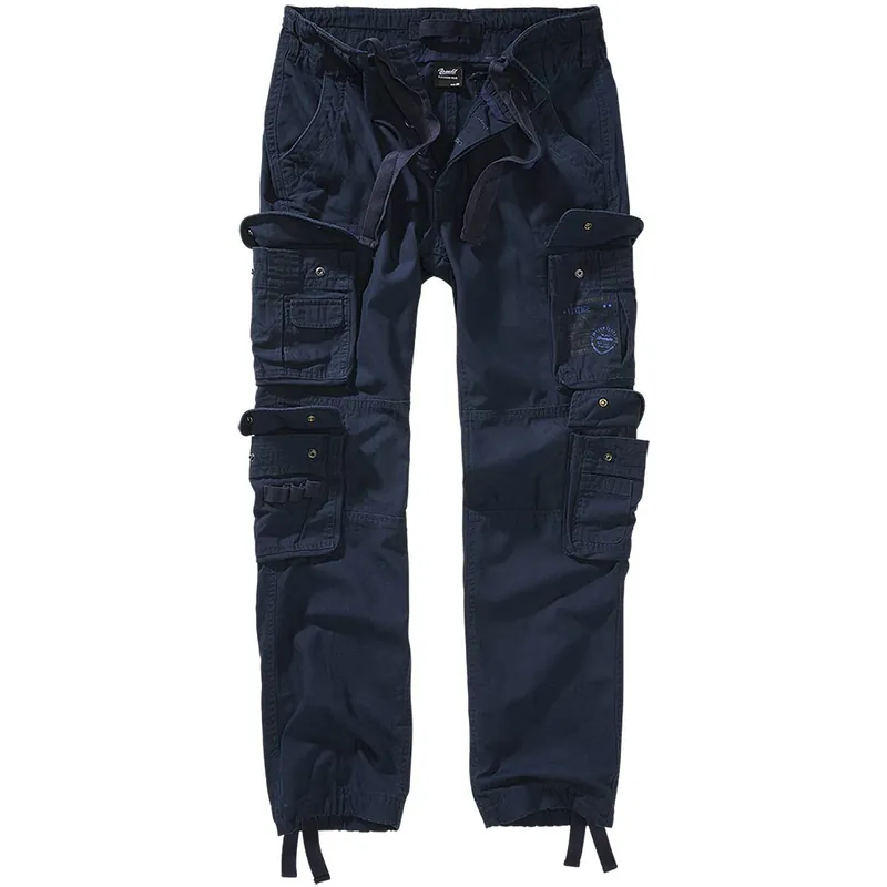 Brandit Pure Slim Fit Trousers navy Sale