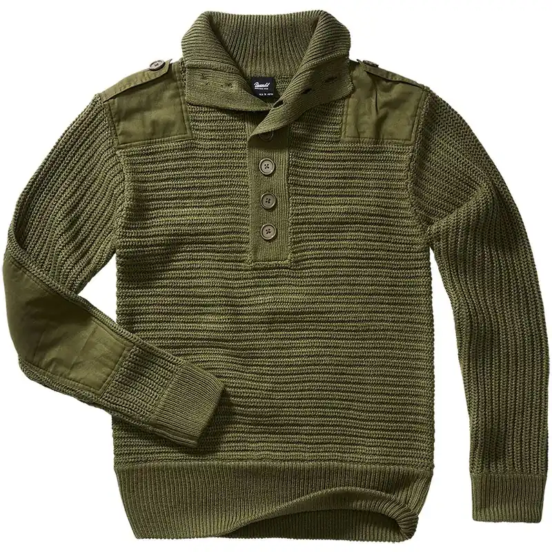 Aktuell Brandit Pullover Alpin oliv