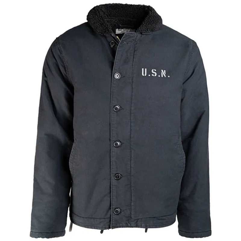 US Navy Deck Jacket N-1 navy Abverkauf