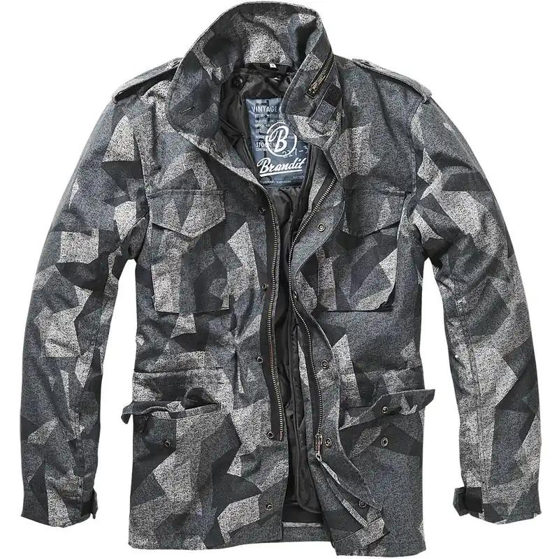 US Feldjacke M65 mit Steppfutter nightcamo digital Expressversand