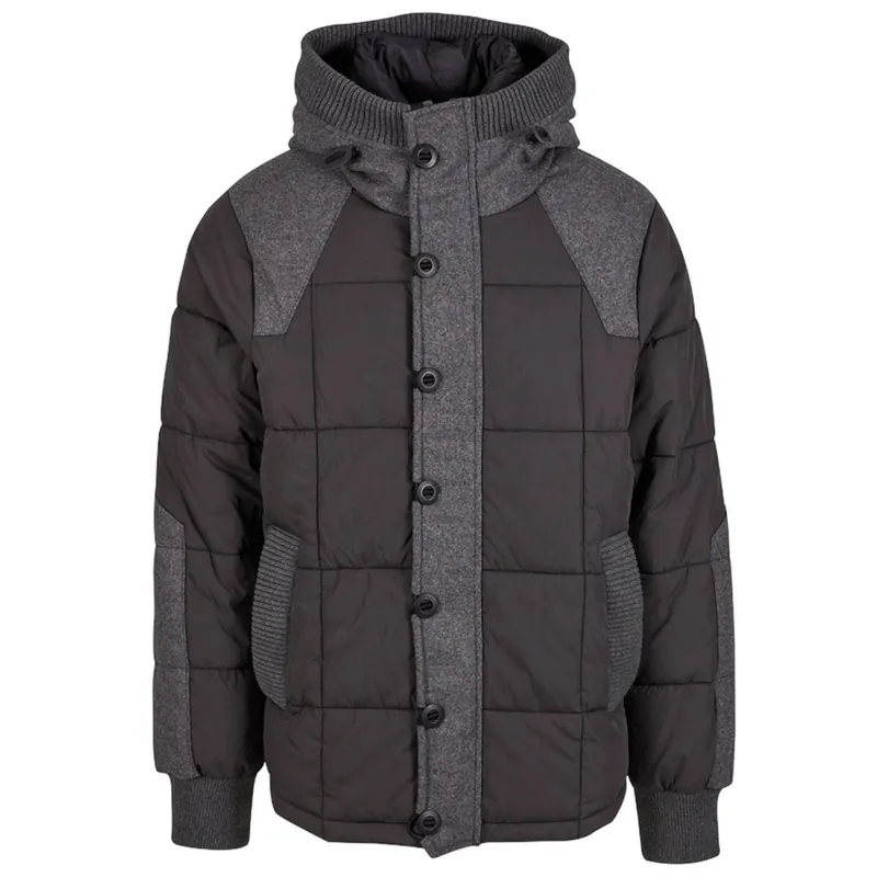 Mega-Angebot Garret Steppjacke schwarz-anthrazit