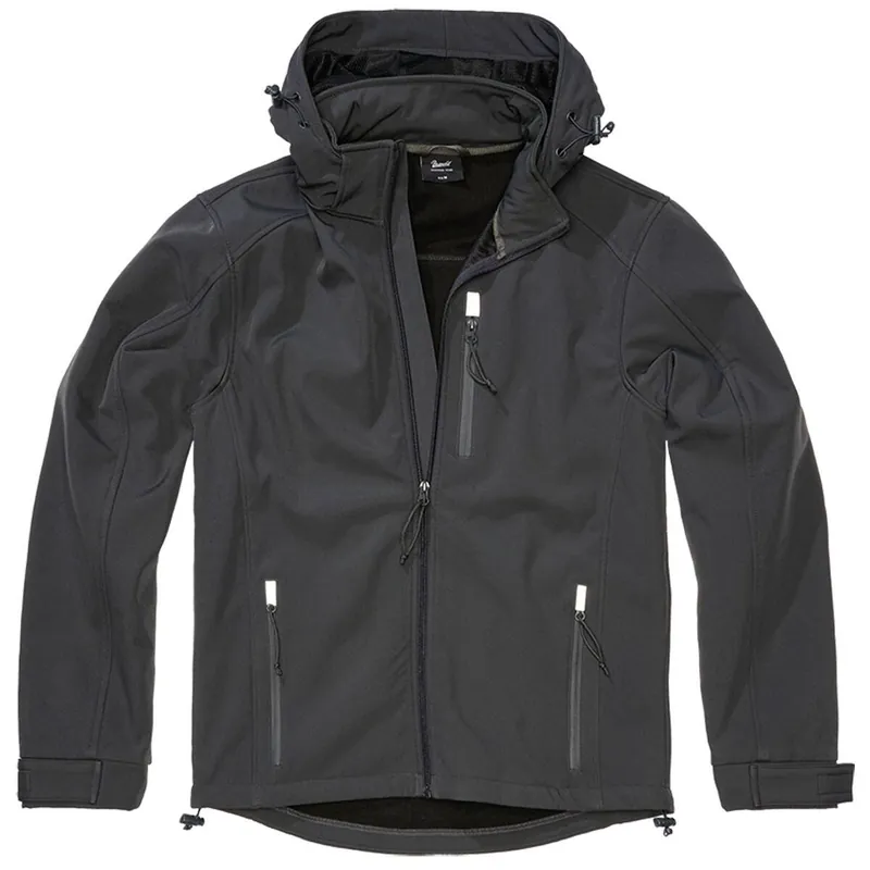 Markenprodukt Softshell Jacke Hurricane anthrazit