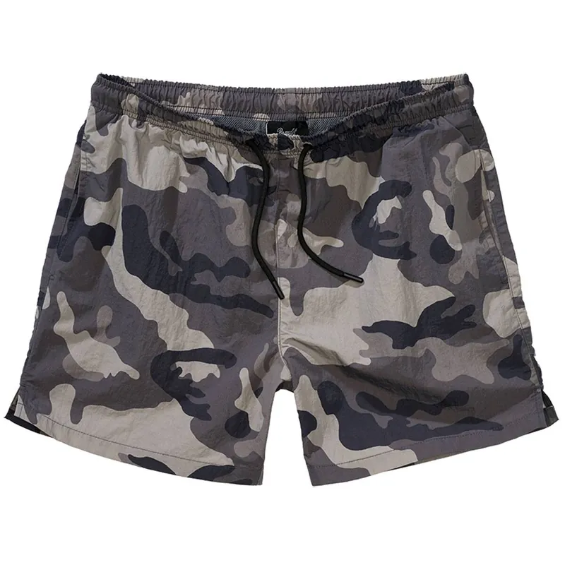 Swimshorts Basic grey camo Nur Heute