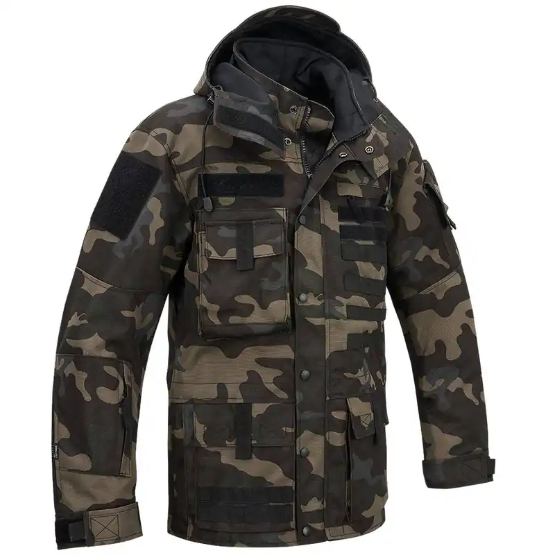 Günstig Performance Outdoorjacke darkcamo